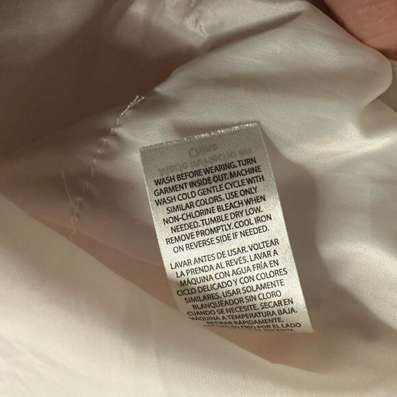 Girls Pink & White Striped Dress Wonder Nation toddler Easter dress with flower - Picture 6 of 6